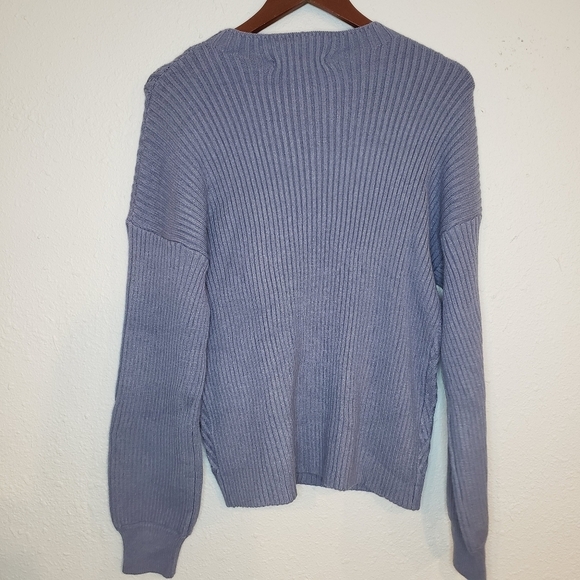 Catherine Malandrino Textured Long Sleeve Pullover Size large - Picture 3 of 6